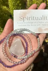 Bracelet Set- Spirituality 4mm- IBS-4SP