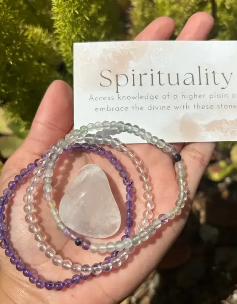 Bracelet Set- Spirituality 4mm- IBS-4SP