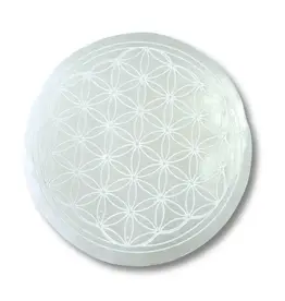 Selenite Flower of Life - SEL-SLFL33