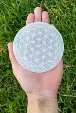 Selenite Flower of Life - SEL-SLFL33