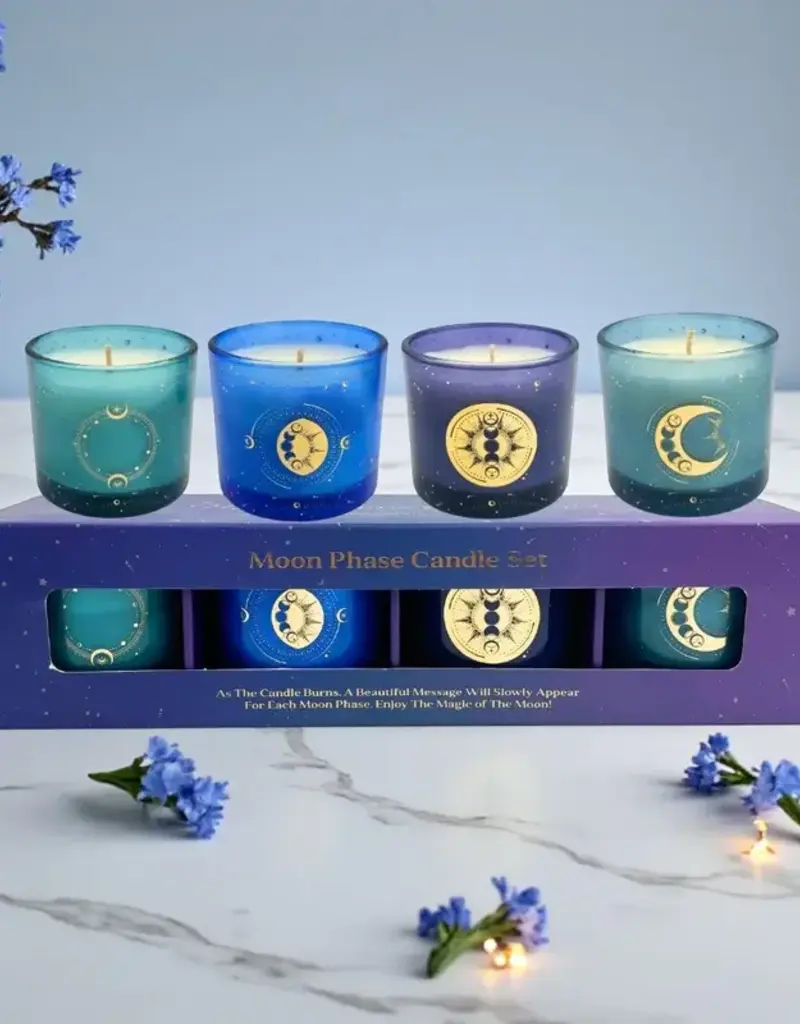 Moon Phase Set Candle
