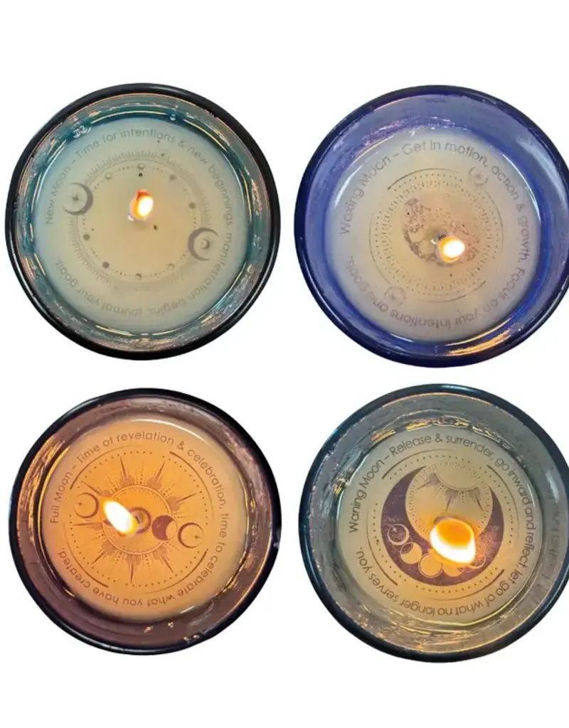 Moon Phase Set Candle