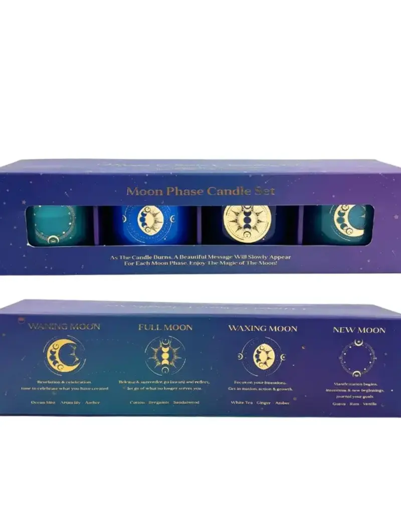 Moon Phase Set Candle