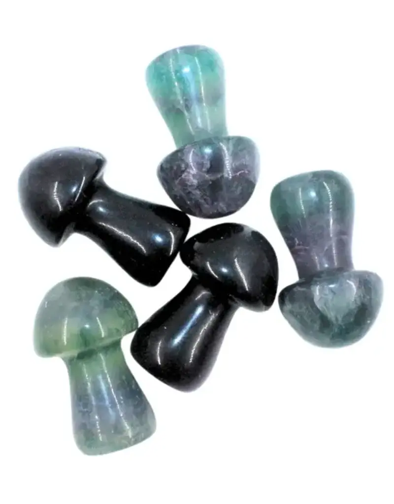Fluorite Mushroom Medium- M-FLM