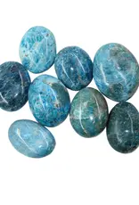 Blue Apatite Palm Stone Sm- PS-BAP14