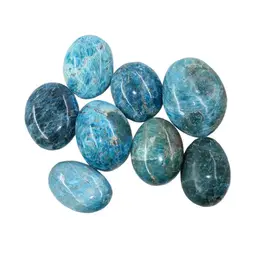 Blue Apatite Palm Stone Sm