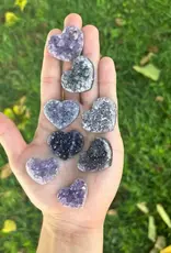 Amethyst Heart Geode- SC-HTAM