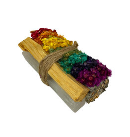 Sage - Chakra Selenite Bundle- SB-CH