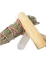 Kit - Peace, Harmony, Clarity Kit - Cedar, Selenite, Palo Santo - CK118