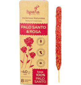 Ispalla Natural Palo Santo & Rose Incense