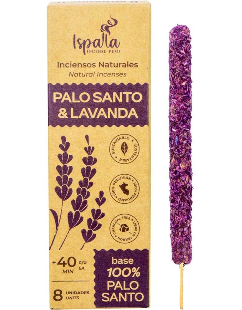 Incense - Ispalla Natural Palo Santo & Lavender- 73169
