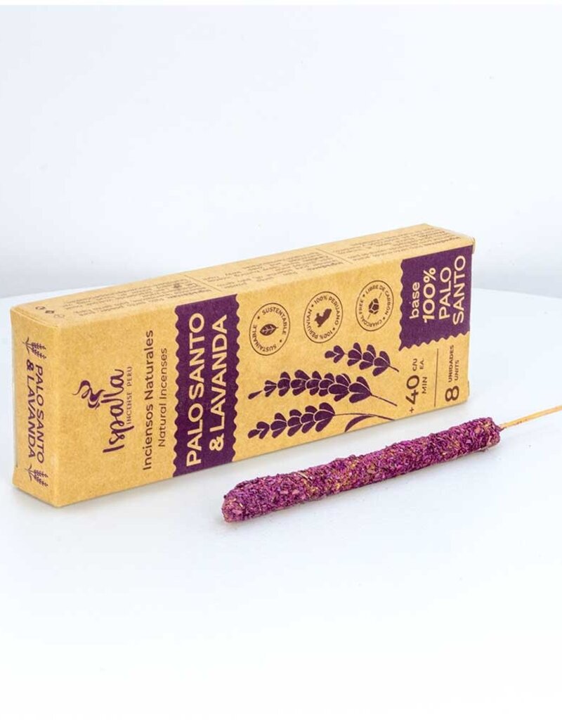 Ispalla Natural Palo Santo & Lavender Incense