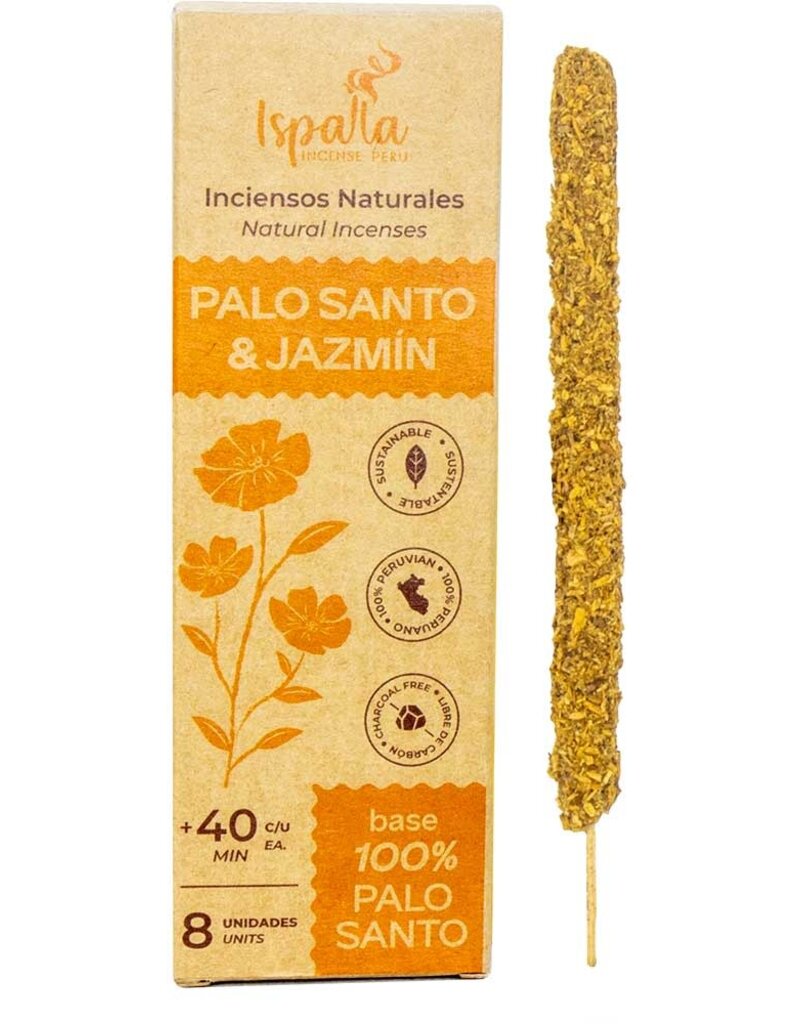 Incense - Ispalla Natural Palo Santo & Jasmine- 73170