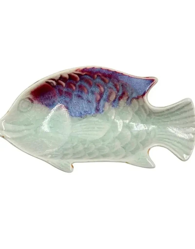 Ceramic Fish Trinket Dish - Assorted