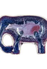 Ceramic Elephant Trinket Dish - Assorted