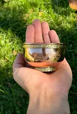 Copper Bowl - Dragon, Natural Finish