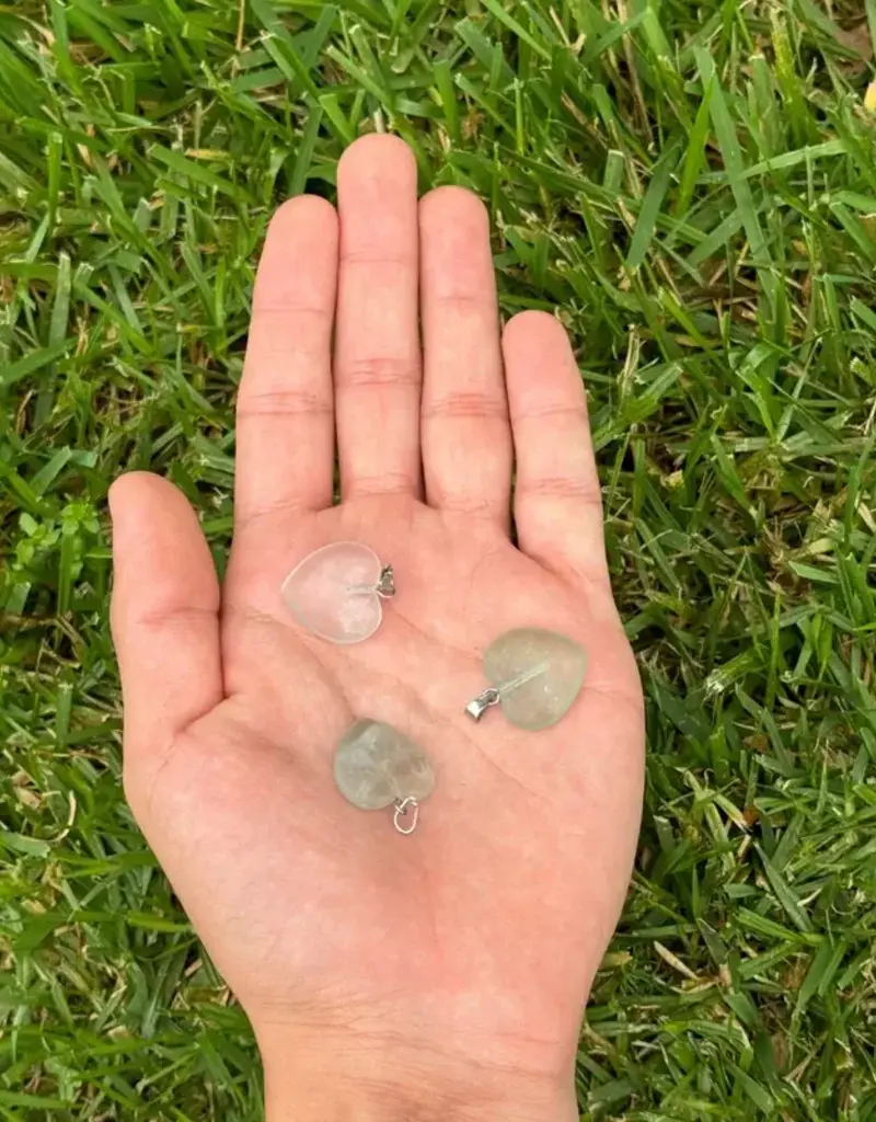 Heart Pendant - Fluorite - HP-FHP