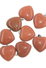 Heart Pendant - Goldstone