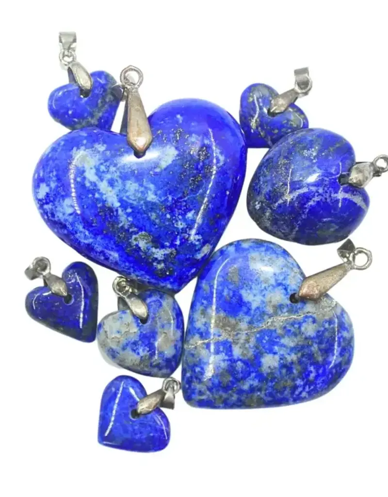 Heart Pendant - Lapis Lazuli
