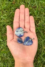 Heart Pendant - Lapis Lazuli