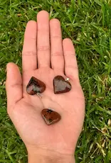 Heart Pendant - Mahogany Obsidian