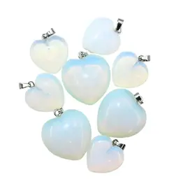 Heart Pendant - Opalite