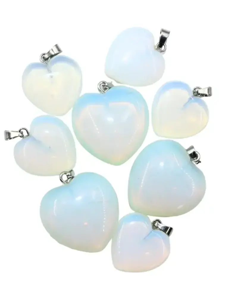 Heart Pendant - Opalite