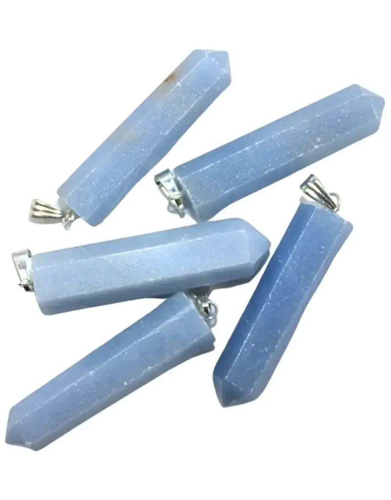 Point Pendant - Angelite- PP-AN
