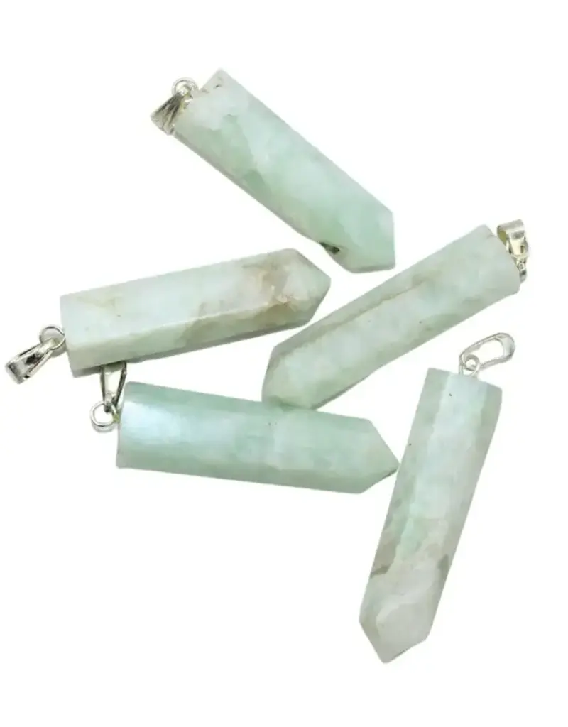 Point Pendant - Amazonite- PP-APP11