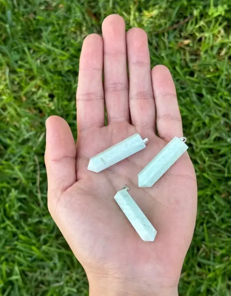 Point Pendant - Amazonite- PP-APP11