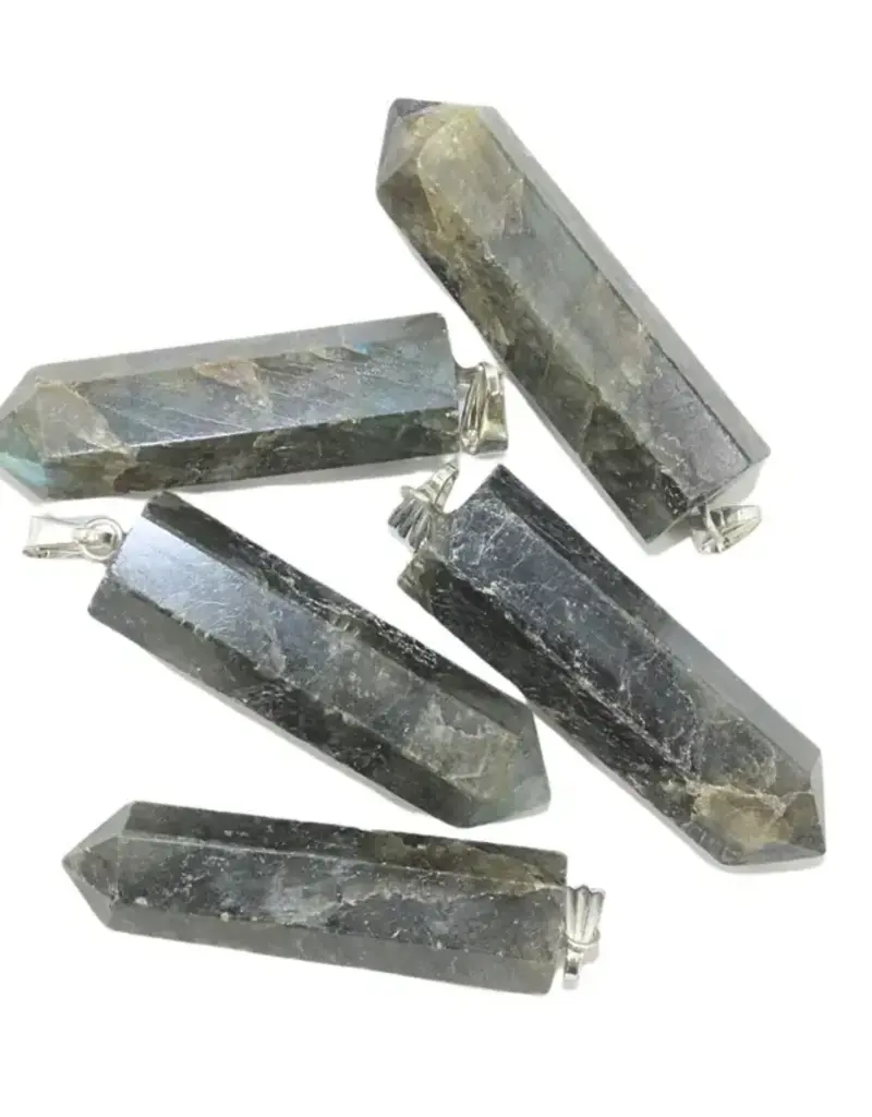 Point Pendant - Labradorite
