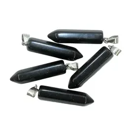 Point Pendant - Obsidian