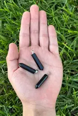 Point Pendant - Obsidian