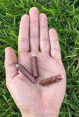 Point Pendant - Red Jasper