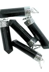 Point Pendant - Shungite- PP-SG