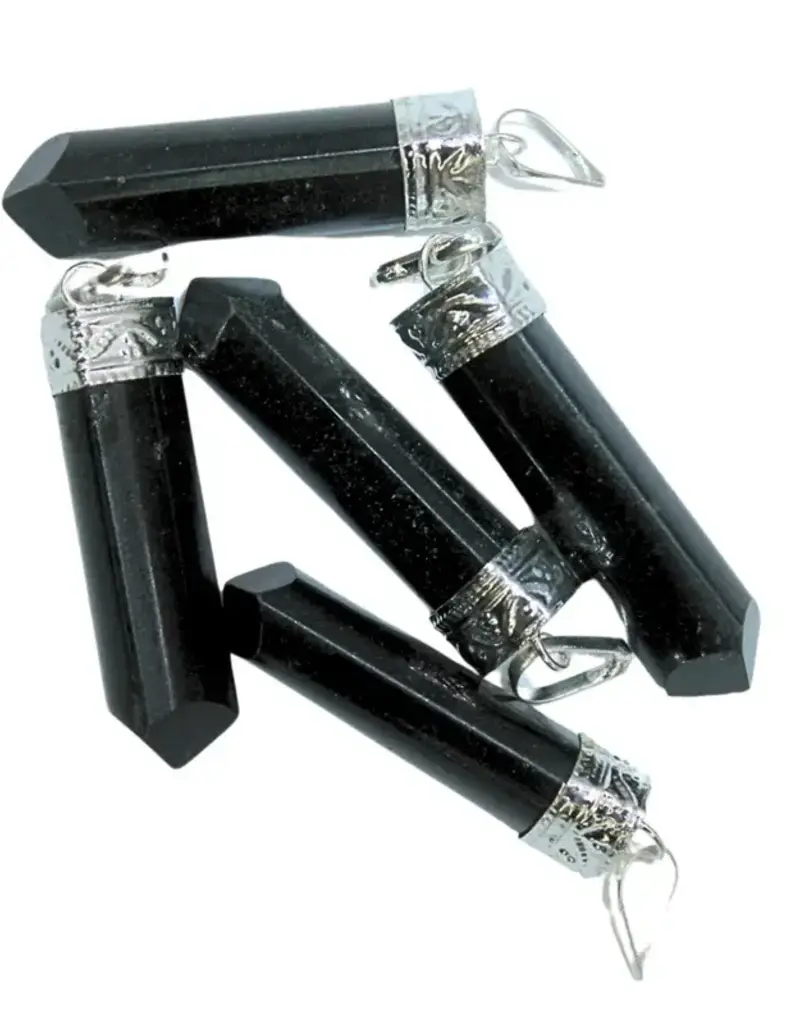 Point Pendant - Shungite- PP-SG
