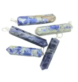 Point Pendant - Sodalite