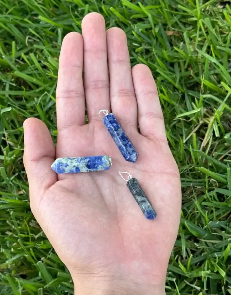 Point Pendant - Sodalite