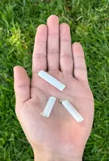 Point Pendant - Selenite Raw
