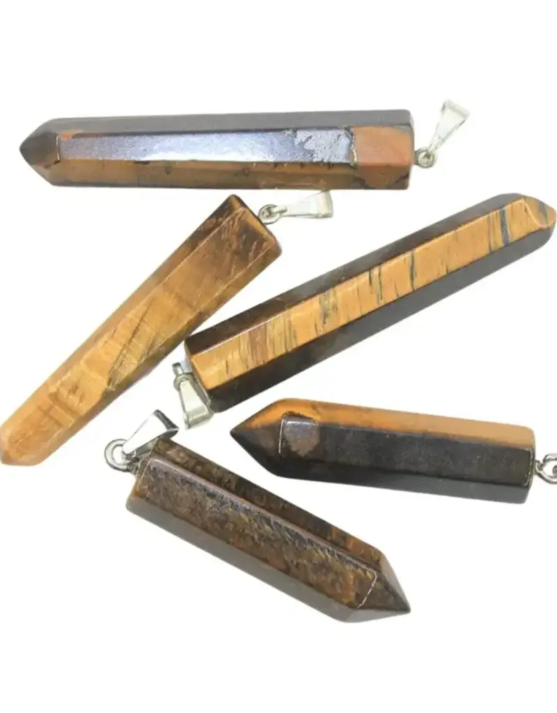 Point Pendant - Tiger’s Eye
