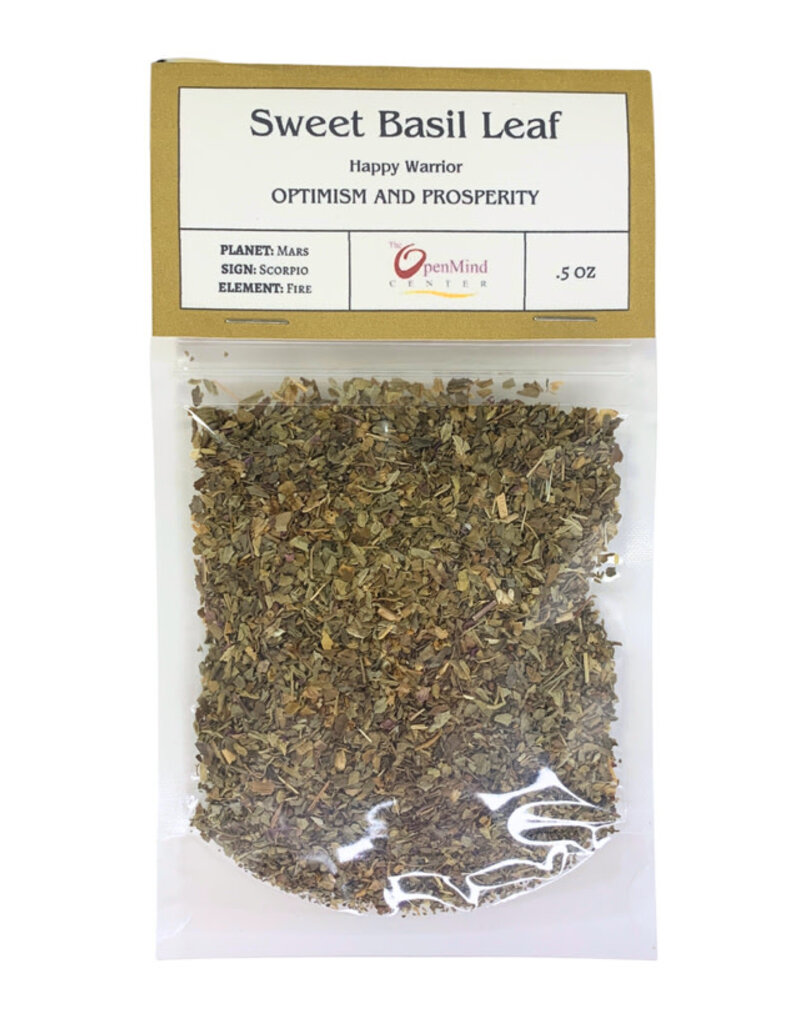 Herb- Sweet Basil Leaf, Cut & Sifted- 105