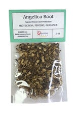 Herb- Angelica Root, Cut & Sifted, Organic- 381