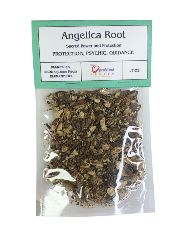 Herb- Angelica Root, Cut & Sifted, Organic- 381