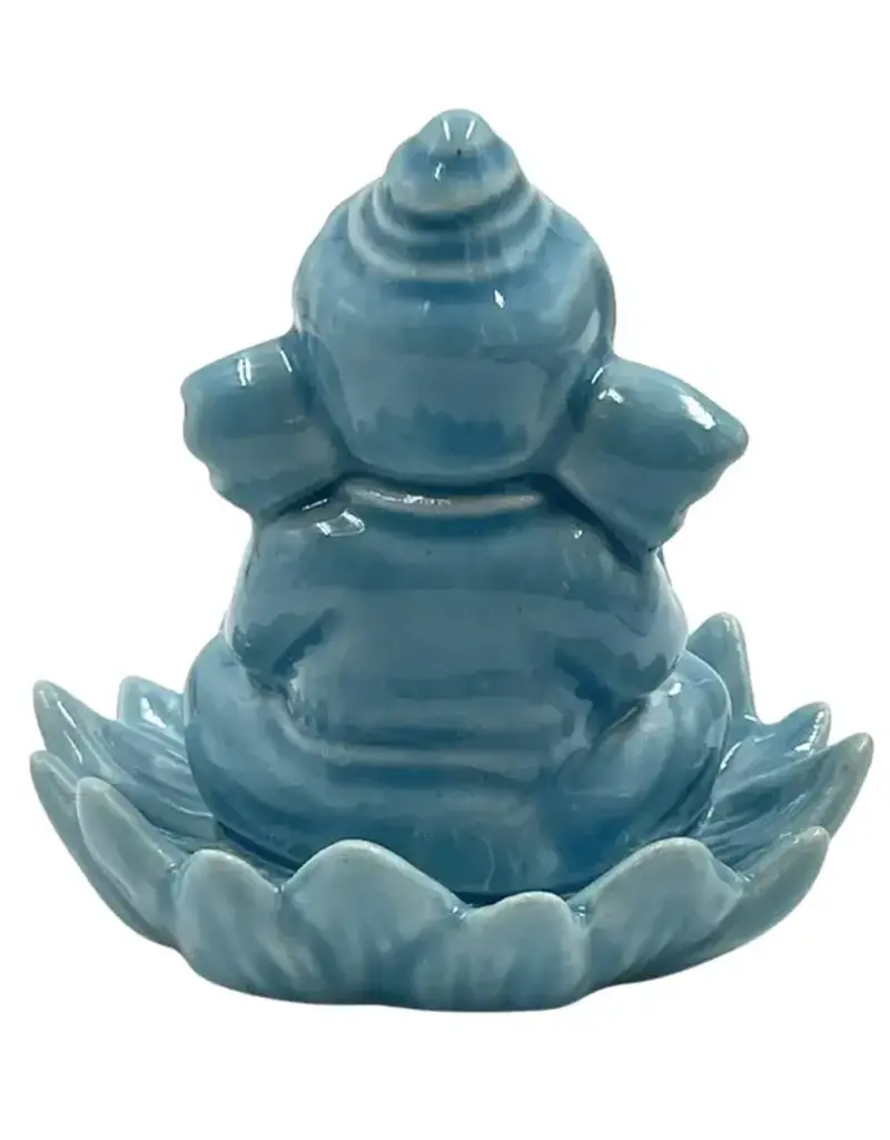 Ganesh Ceramic Incense Holder - Assorted - IBHC-GA