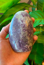 Lepidolite Carved Oval