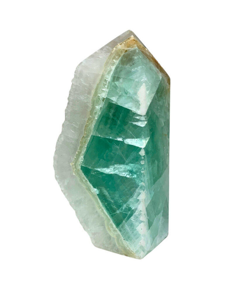 Fluorite with Druze - 3
