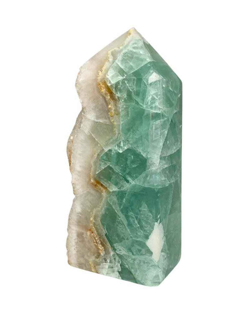 Fluorite with Druze - 2