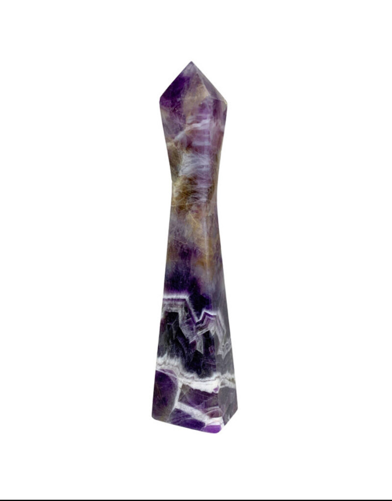 Banded Amethyst Obelisk