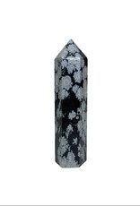 Snowflake Obsidian Point