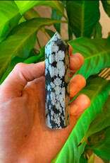 Snowflake Obsidian Point
